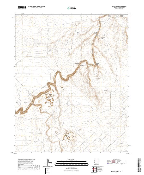 USGS Topographic Map – McCauley Sinks