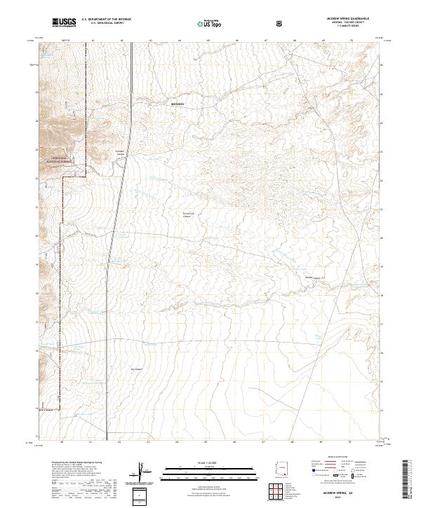 USGS Topographic Map – McGrew Spring