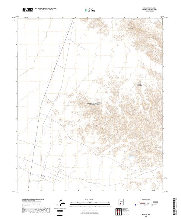 USGS Topographic Map – Midway