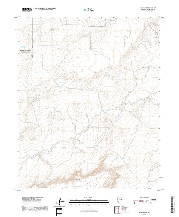 USGS Topographic Map – Milky Ranch