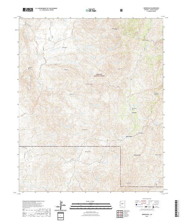 USGS Topographic Map – Minnehaha