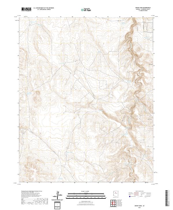 USGS Topographic Map – Mixon Tank
