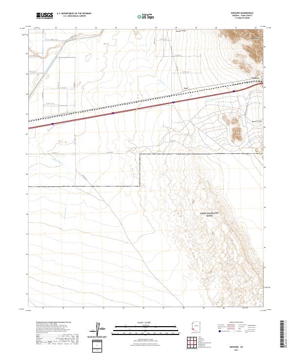 USGS Topographic Map – Mohawk