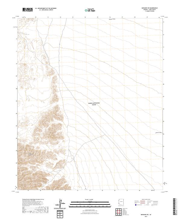 USGS Topographic Map – Mohawk SW
