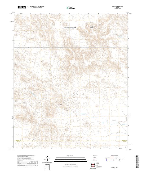 USGS Topographic Map – Moivayi