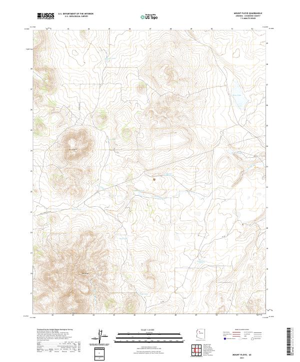 USGS Topographic Map – Mount Floyd