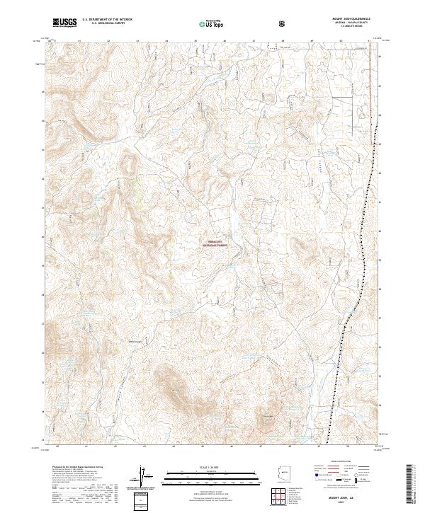 USGS Topographic Map – Mount Josh