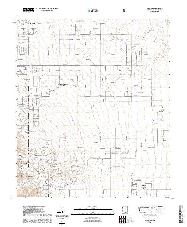 USGS Topographic Map – Nicksville