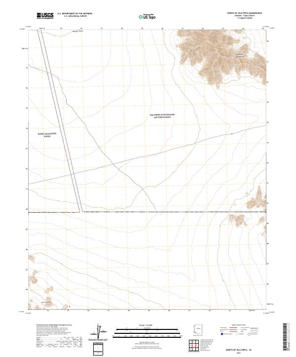 2021 Map of North of Isla Pinta, 2021 Print