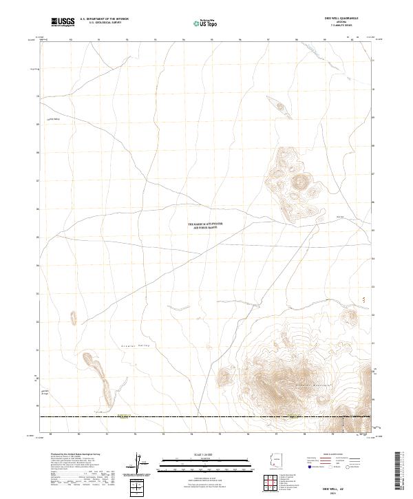 USGS Topographic Map – Okie Well