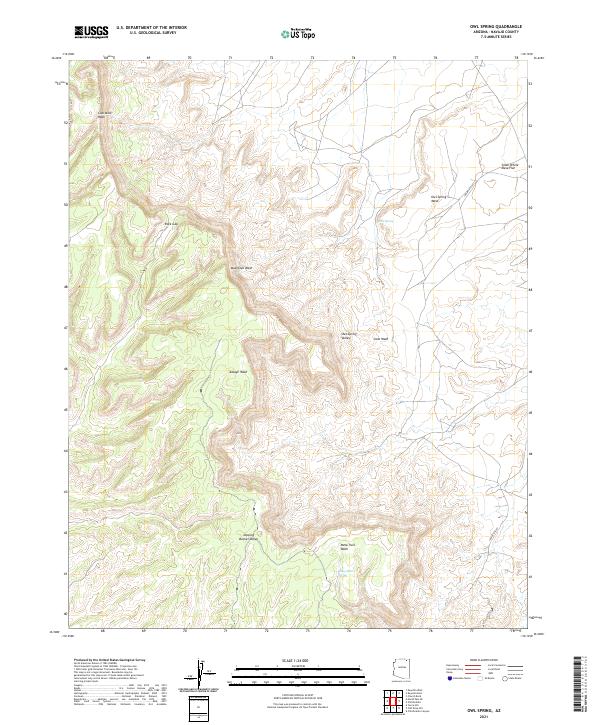 USGS Topographic Map – Owl Spring
