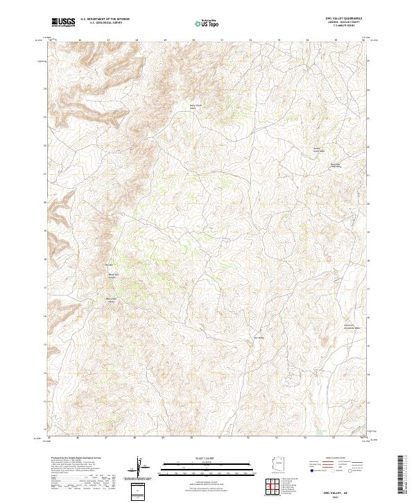 USGS Topographic Map – Owl Valley