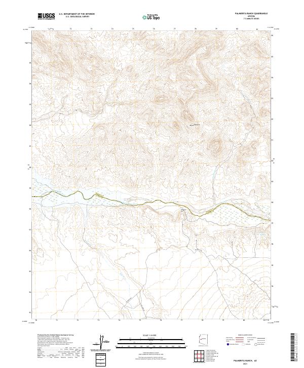 USGS Topographic Map – Palmerita Ranch