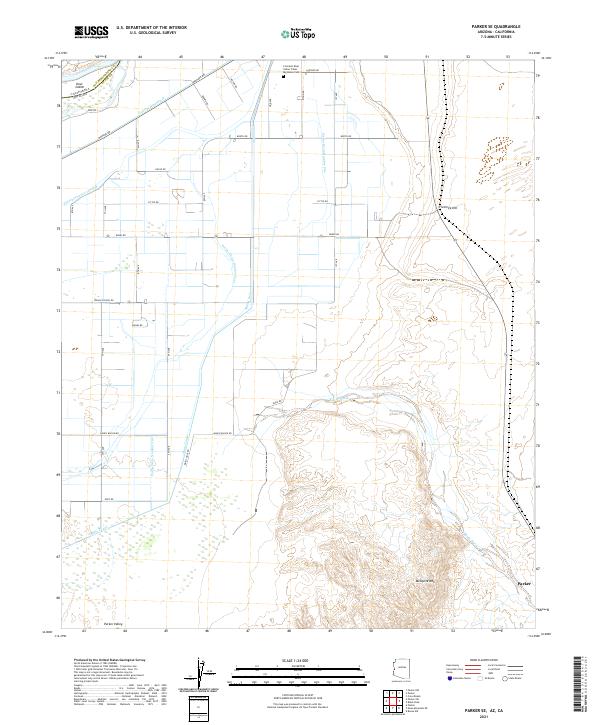 USGS Topographic Map – Parker SE