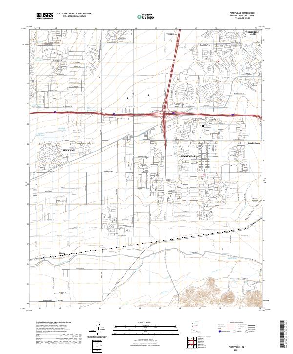 USGS Topographic Map – Perryville