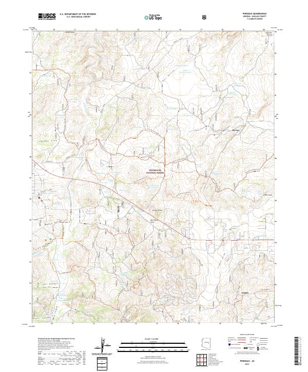 USGS Topographic Map – Pinedale