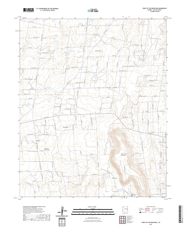 USGS Topographic Map – Point of the Mountain