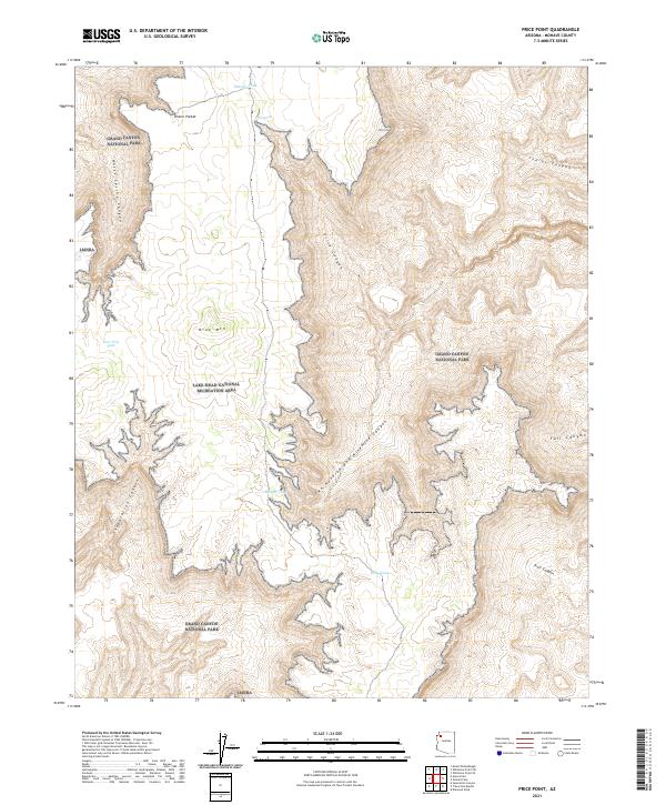 USGS Topographic Map – Price Point