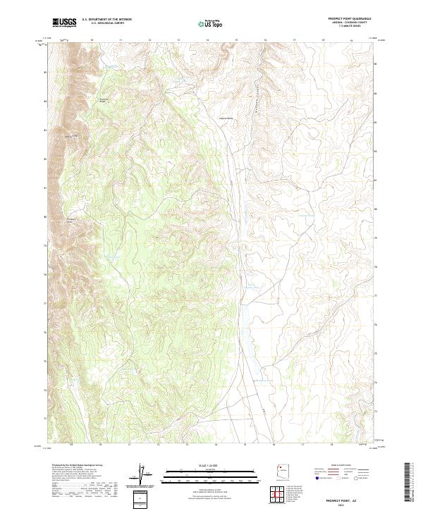 USGS Topographic Map – Prospect Point