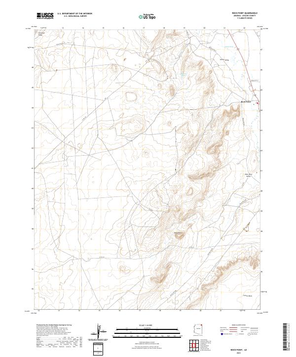 USGS Topographic Map – Rock Point