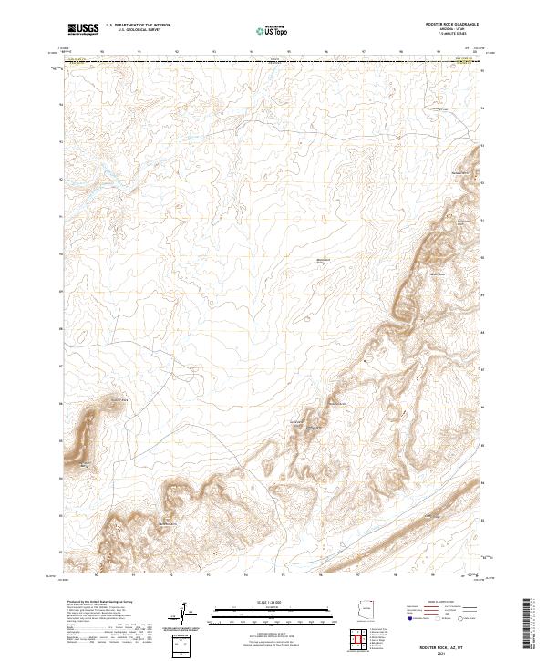 USGS Topographic Map – Rooster Rock