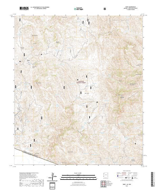 USGS Topographic Map – Ruby