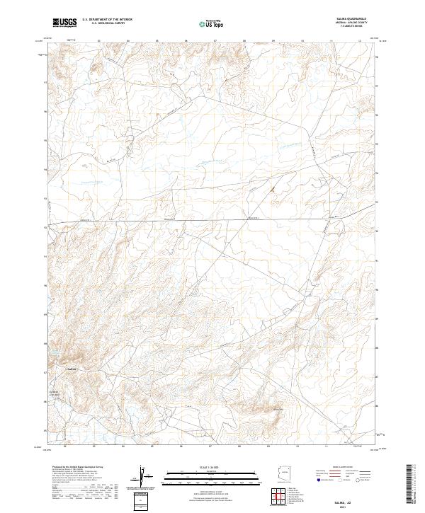 USGS Topographic Map – Salina