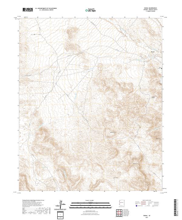 USGS Topographic Map – Signal