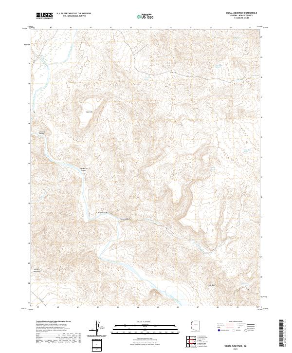 USGS Topographic Map – Signal Mountain