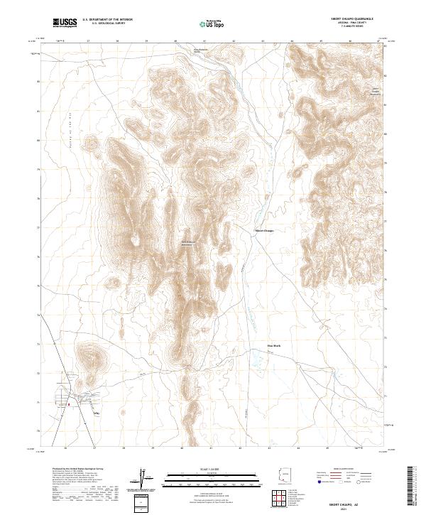 USGS Topographic Map – Sikort Chuapo