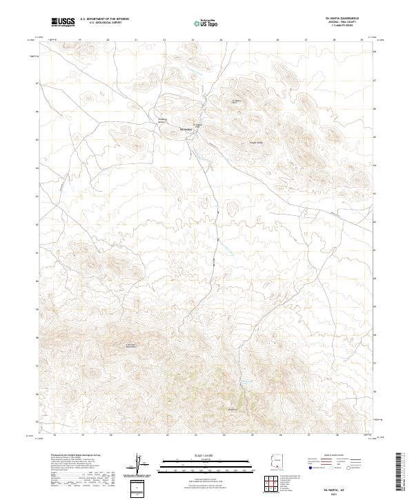 USGS Topographic Map – Sil Nakya