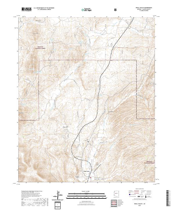 USGS Topographic Map – Skull Valley