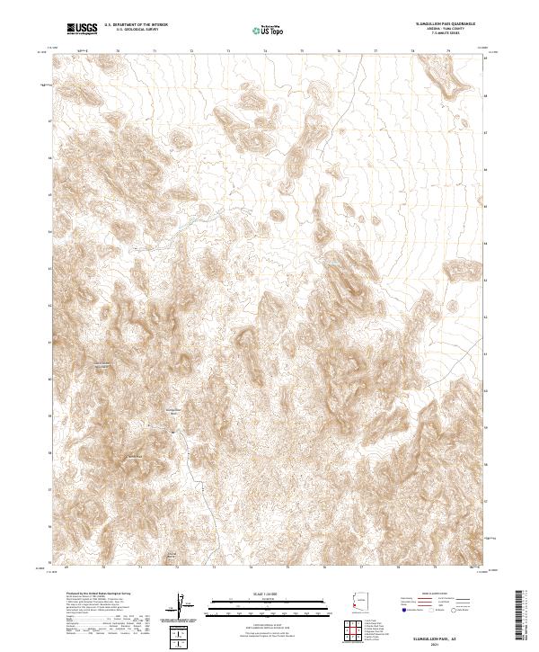 USGS Topographic Map – Slumgullion Pass