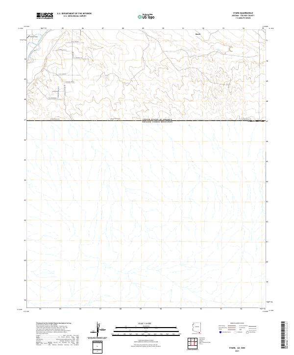USGS Topographic Map – Stark