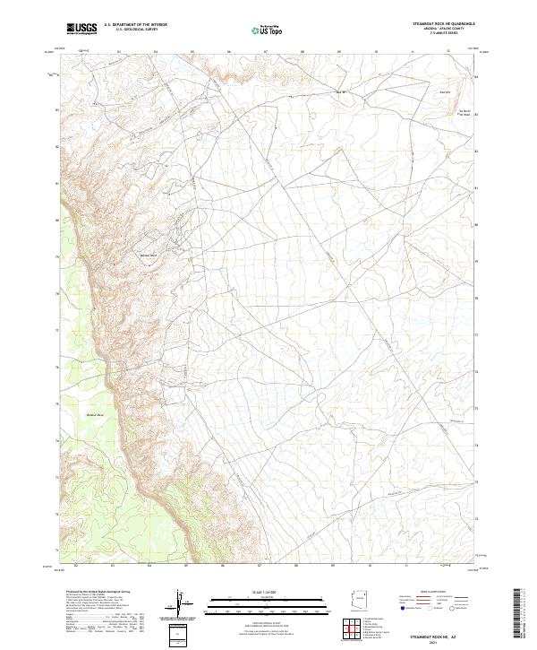 USGS Topographic Map – Steamboat Rock NE