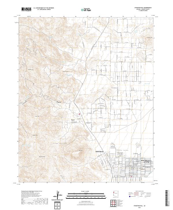 USGS Topographic Map – Stockton Hill