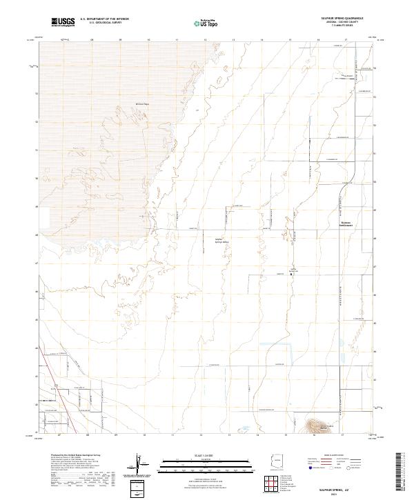 USGS Topographic Map – Sulphur Spring