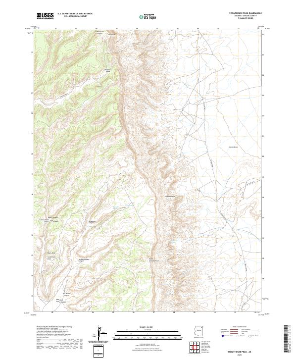 USGS Topographic Map – Sweathouse Peak