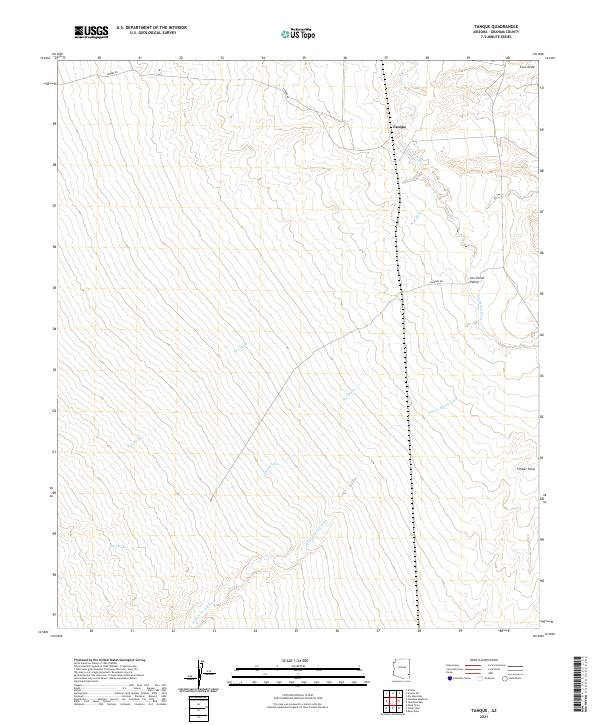 USGS Topographic Map – Tanque