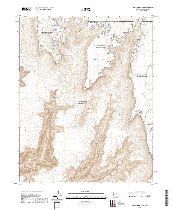 USGS Topographic Map – Tincanebitts Point