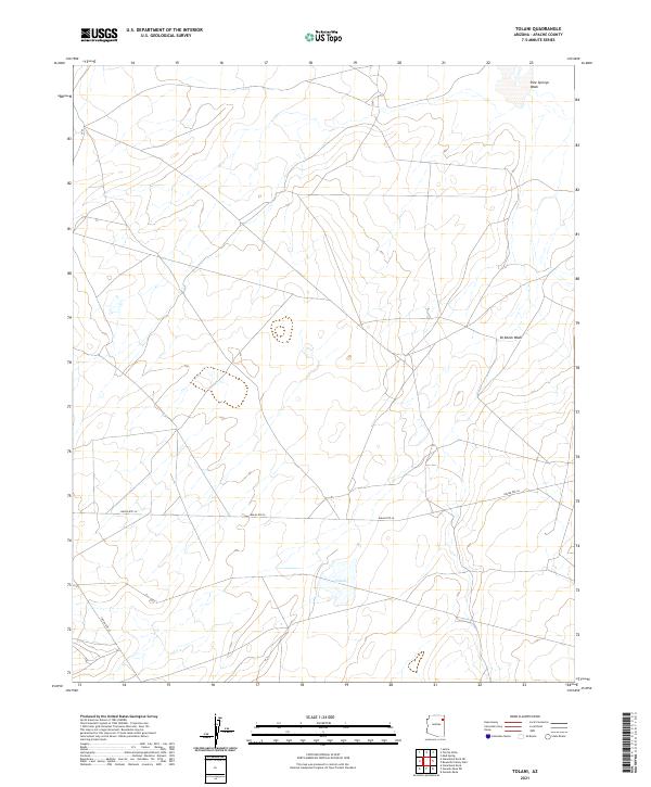 USGS Topographic Map – Tolani