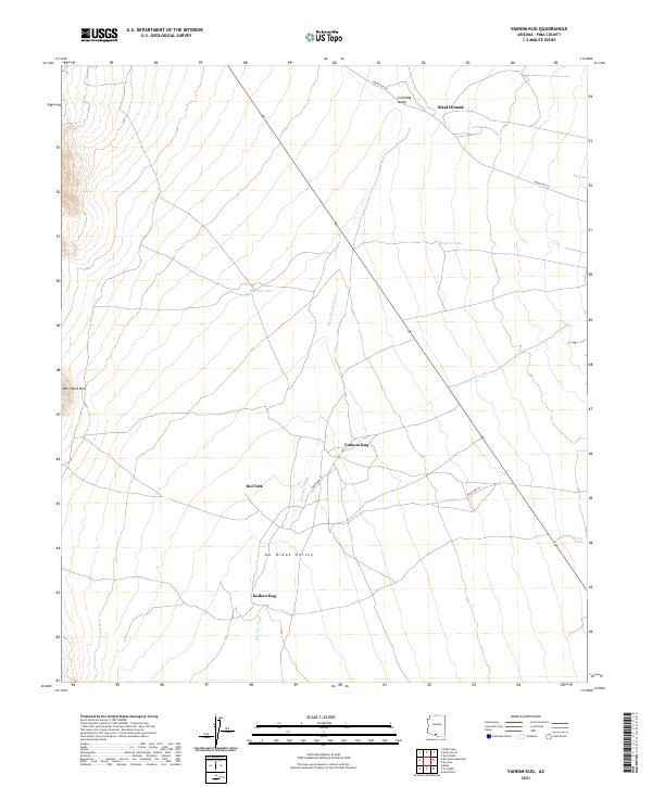 USGS Topographic Map – Vainom Kug