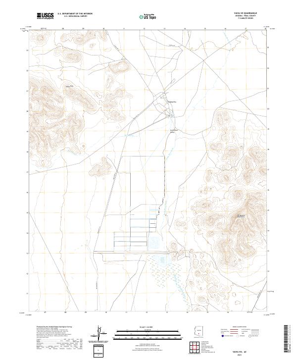 USGS Topographic Map – Vaiva Vo