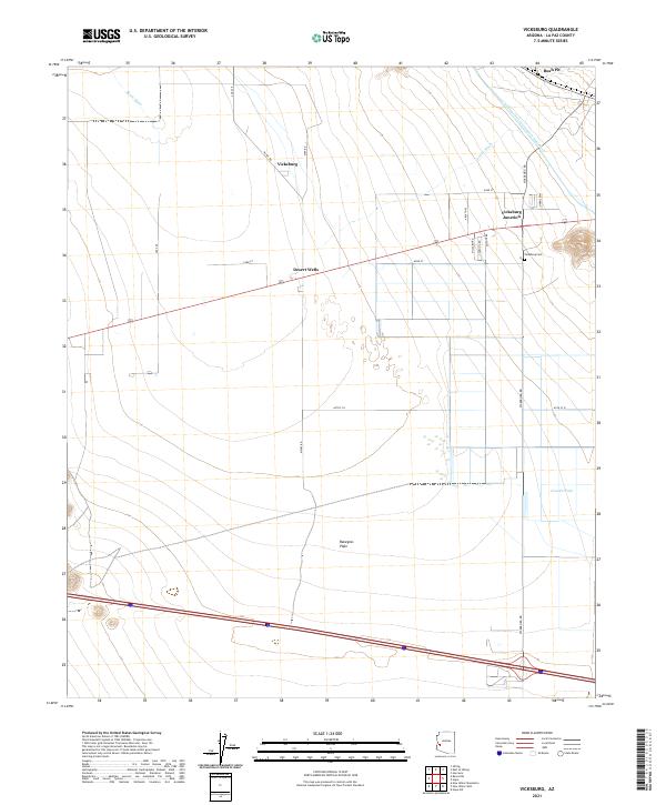 USGS Topographic Map – Vicksburg