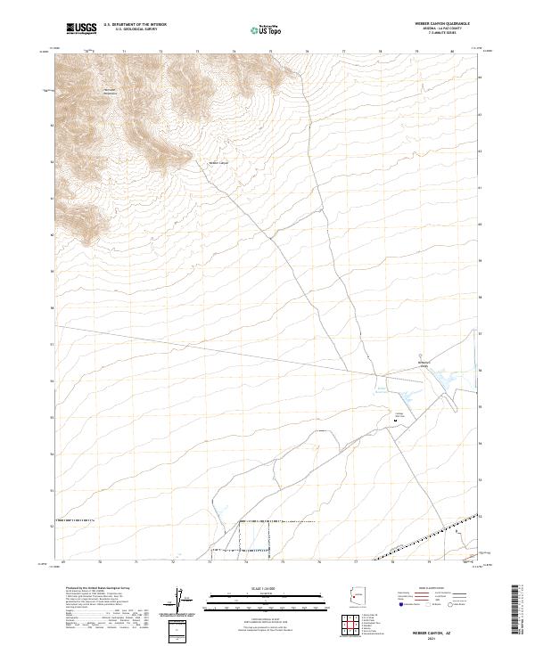 USGS Topographic Map – Webber Canyon