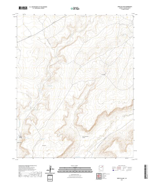 USGS Topographic Map – Wepo Village