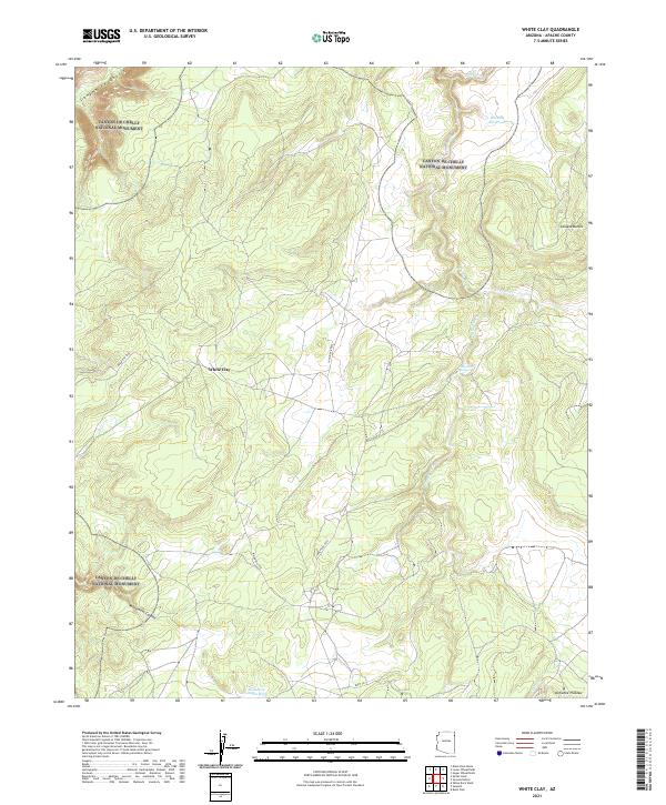 USGS Topographic Map – White Clay