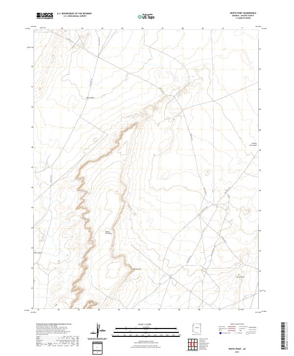 USGS Topographic Map – White Point