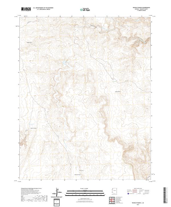 USGS Topographic Map – Wildcat Ranch