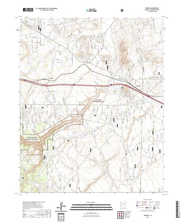 USGS Topographic Map – Winona